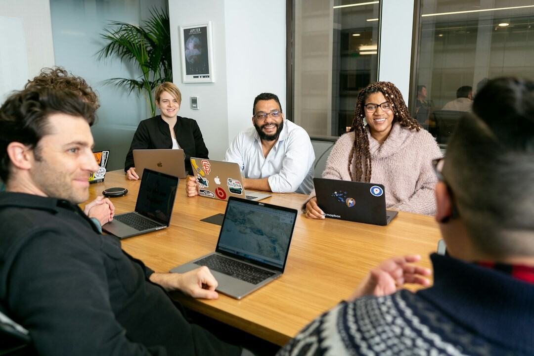 diverse group discussing integration